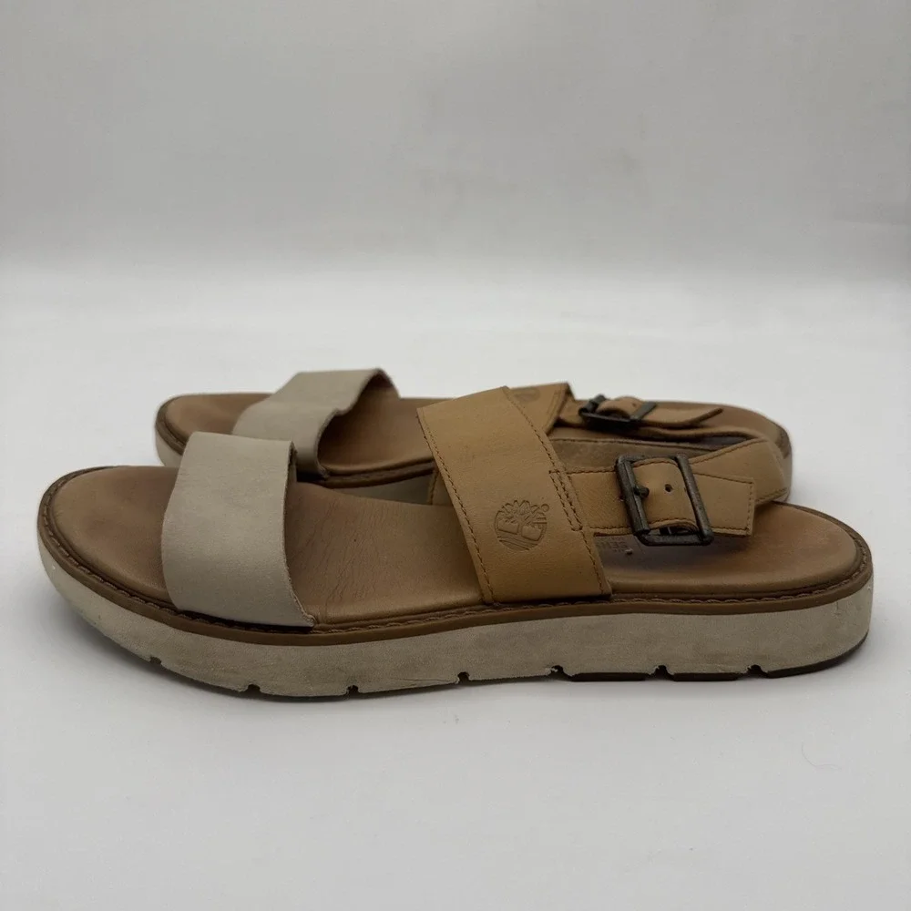 Timberland Women's Bailey Park Slingback Platform Sandal US 8.5 Doe Dry Gulch